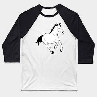 Horse line drawing Baseball T-Shirt